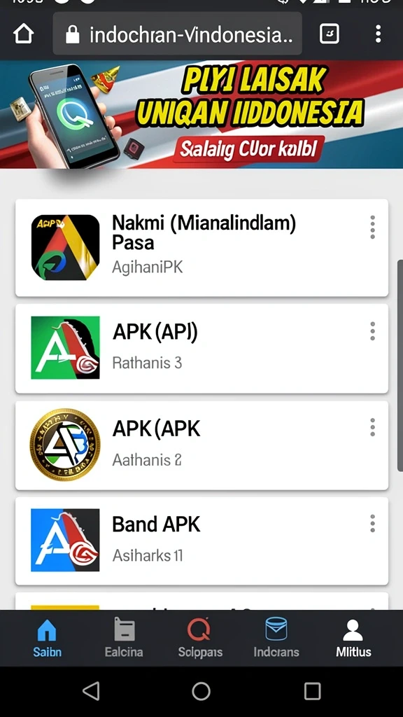 Pratinjau layar Panduan Instalasi Aplikasi nadimtogel di Android