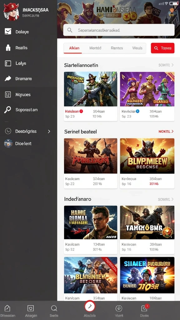 Pratinjau layar Aplikasi supersvip Ringan untuk Android